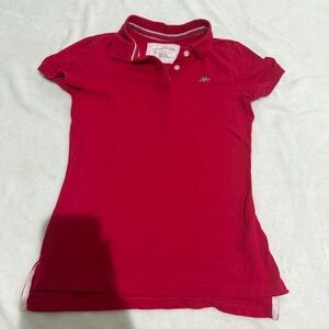 Vintage Aeropostale Vibrant Red Polo Shirt
